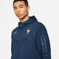 France Men's Nike Full-Zip Tech Fleece Hoodie. Nike.com