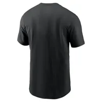 Men's Nike Black Seattle Mariners Camo Logo T-Shirt