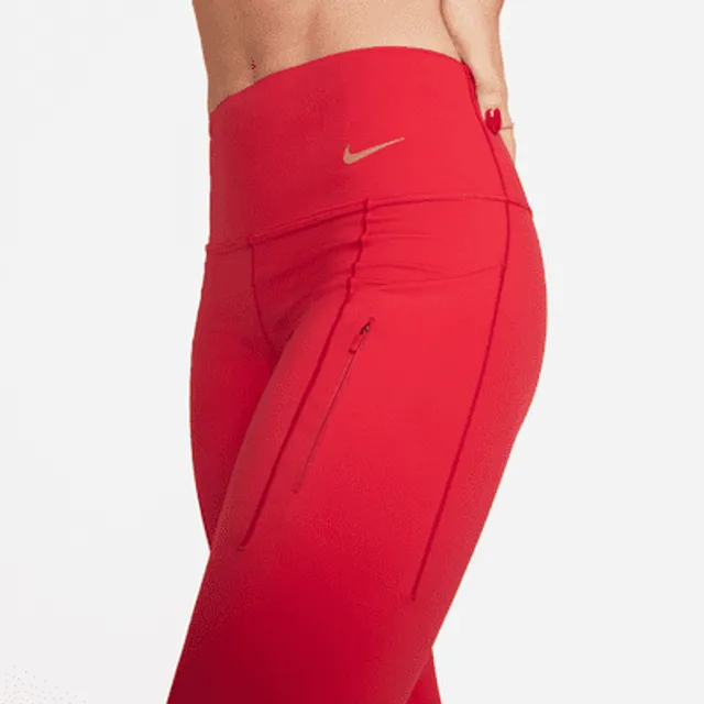 Buy Nike Women's Pro Full-Length Graphic Training Leggings Red in