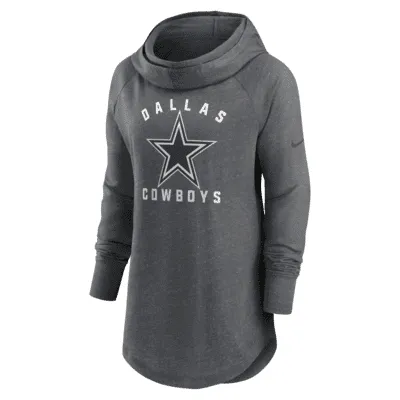 Nike Team Apparel Dallas Cowboys Pullover Hoodie Sweatshirt Grey XL NFL