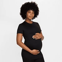 Nike (M) One Women's Dri-FIT Slim-Fit Short-Sleeve Top (Maternity). Nike.com