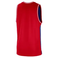 Philadelphia 76ers Courtside Men's Nike Dri-FIT NBA Tank. Nike.com