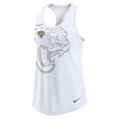 San Francisco 49ers Nike Women's Tri-Blend Scoop Neck Racerback Tank Top -  White