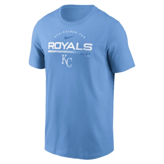  Nike Women's Kansas City Royals Light Blue Tri-Blend 3