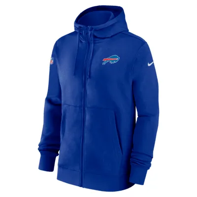 Buffalo Bills Sideline Club Men’s Nike NFL Full-Zip Hoodie. Nike.com