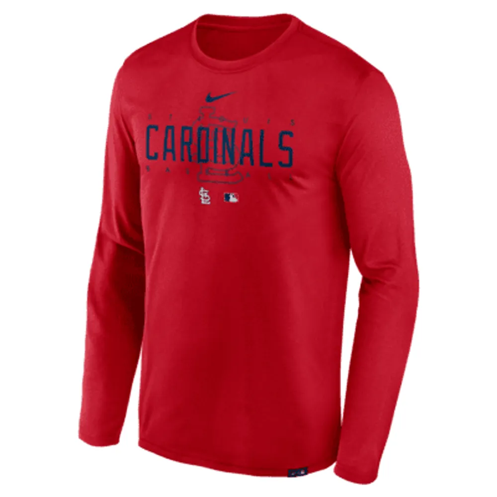 Nike Dri-FIT Team Legend (MLB St. Louis Cardinals) Men's Long-Sleeve T-Shirt.  Nike.com