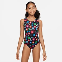 Nike Swim Garden Party Big Kids' (Girls') U-Back One-Piece Swimsuit. Nike.com