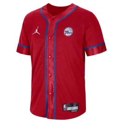 Philadelphia 76ers Statement Edition Men's Jordan Dri-FIT NBA Short-Sleeve Top. Nike.com