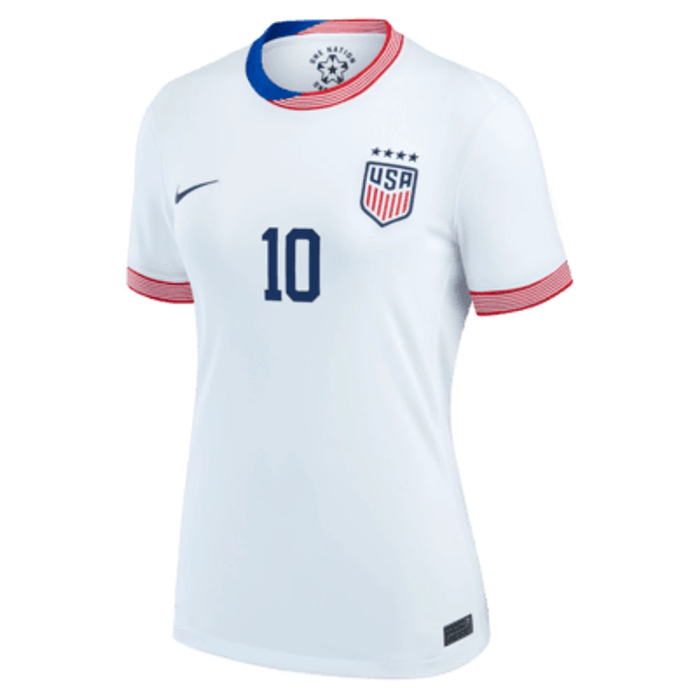 Lindsey Horan USWNT 2024 Stadium Home Women's Nike Dri-FIT Soccer Jersey. Nike.com