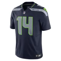 Nike Women's Nike DK Metcalf Royal Seattle Seahawks Throwback Player Game  Jersey