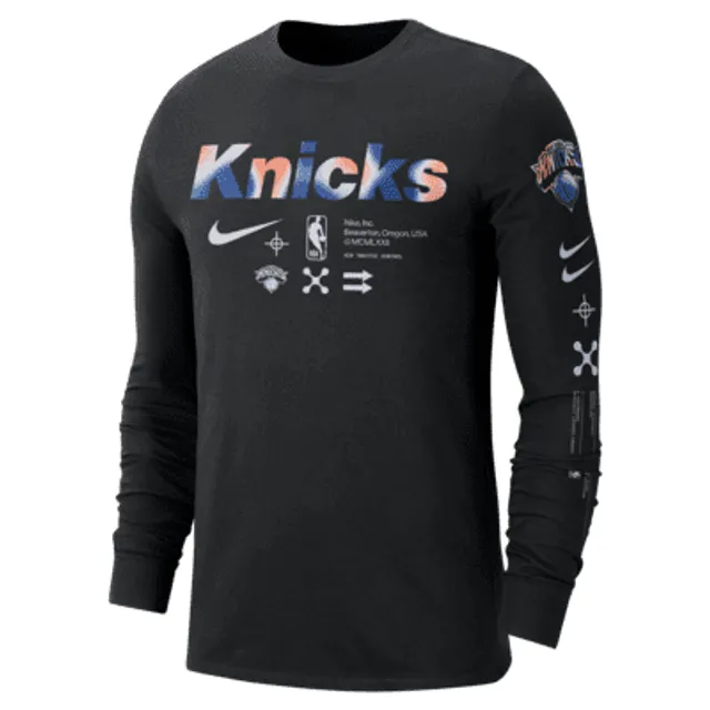 NY Collection, Shirts, Ny Knicks Nba Basketball Grey Orange T Shirt Mens  Medium Tee 0 Cotton Top