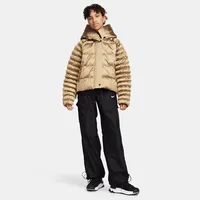 Nike Sportswear Swoosh Puffer Shine PrimaLoft® Women's Therma-FIT Oversized Hooded Jacket. Nike.com