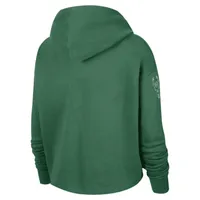 Milwaukee Bucks Courtside City Edition Women's Nike NBA Fleece Pullover Hoodie. Nike.com