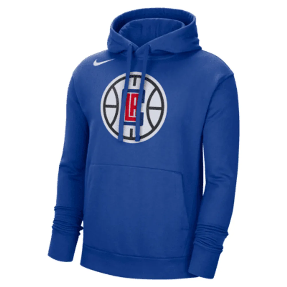 LA Clippers Men's Nike NBA Fleece Pullover Hoodie. Nike.com