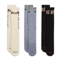 Nike Everyday Plus Cushioned Crew Socks (3 Pairs). Nike.com