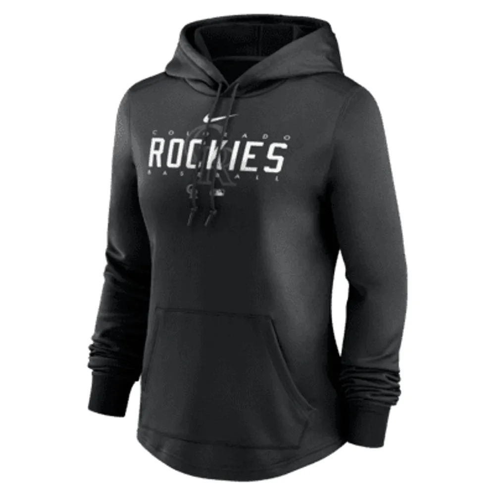 Nike Therma Pregame (MLB Colorado Rockies) Women's Pullover Hoodie. Nike.com