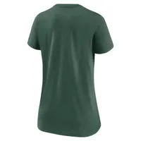 Nike Lockup Split (NFL Green Bay Packers) Women's Mid V-Neck T-Shirt. Nike.com