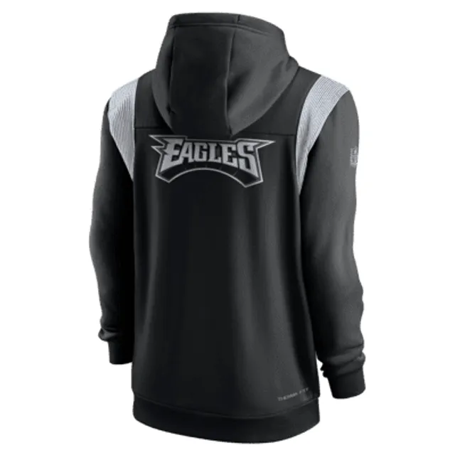 Philadelphia Eagles Nike Performance Full-Zip Hoodie - Black