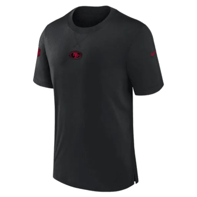 Men's Nike Black San Francisco 49ers Sideline Impact Legend Performance  Long Sleeve T-Shirt