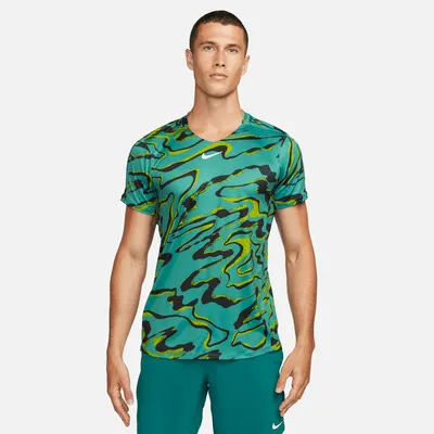 NikeCourt Dri-FIT Advantage Men's Print Tennis Top