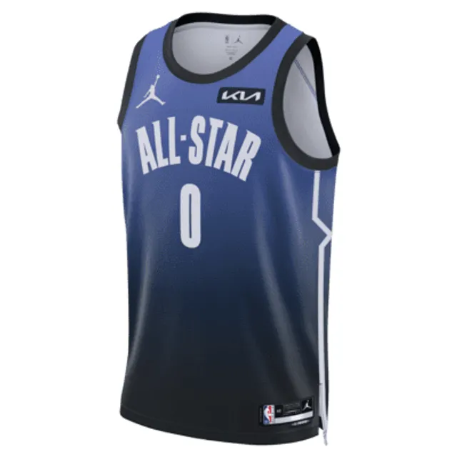 Nike Devin Booker Mens T-Shirt Large Blue NBA All Star Game Phoenix Suns