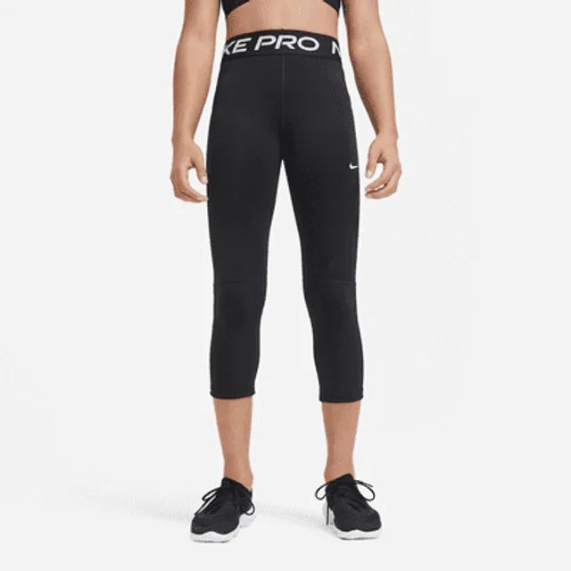 Nike  Pro Warm Icon Clash Big Kids' (Girls') Printed Leggings