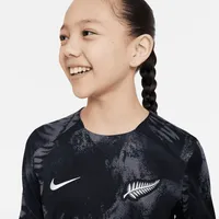 New Zealand 2023 Stadium Home Big Kids' Nike Dri-FIT Soccer Jersey. Nike.com