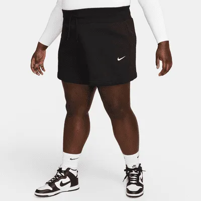 Nike Sportswear Phoenix Fleece Women's High-Waisted Shorts (Plus Size). Nike.com