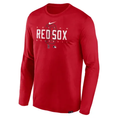 Nike Dri-FIT Team Legend (MLB Boston Red Sox) Men's Long-Sleeve T-Shirt. Nike.com