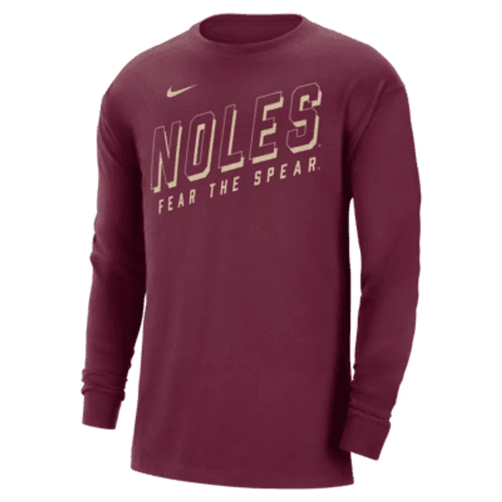 Florida State Men's Nike College Long-Sleeve Max90 T-Shirt. Nike.com