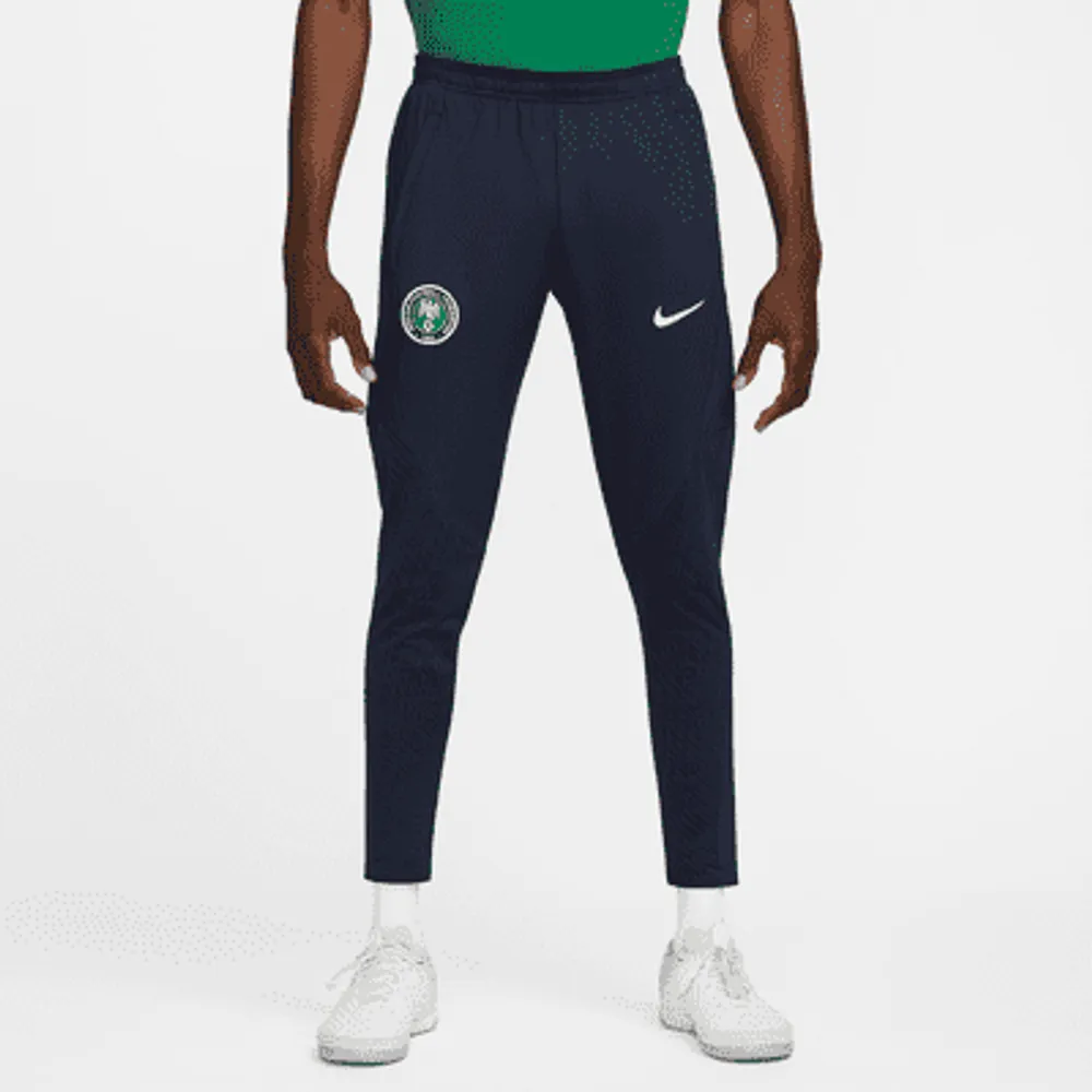 Nike Dri-Fit Strike Training Soccer Pants Blk Green Mens Large