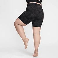 Nike Zenvy Tie-Dye Women's Gentle-Support High-Waisted 8" Biker Shorts (Plus Size). Nike.com
