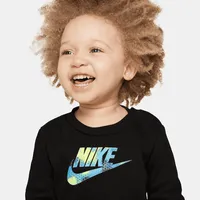 Nike "Futura is Now" Fleece Crew Set Little Kids' 2-Piece Set. Nike.com