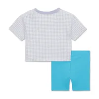 Nike Pic-Nike Boxy Tee and Shorts Set Little Kids' 2-Piece Set. Nike.com