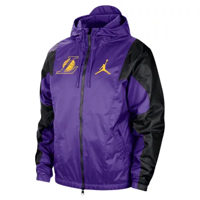 Los Angeles Lakers Courtside Statement Men's Jordan NBA Jacket. Nike.com