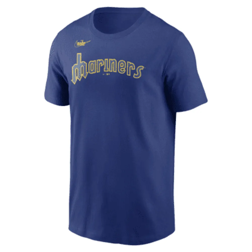 Nike City Connect Wordmark (MLB Seattle Mariners) Men's T-Shirt.