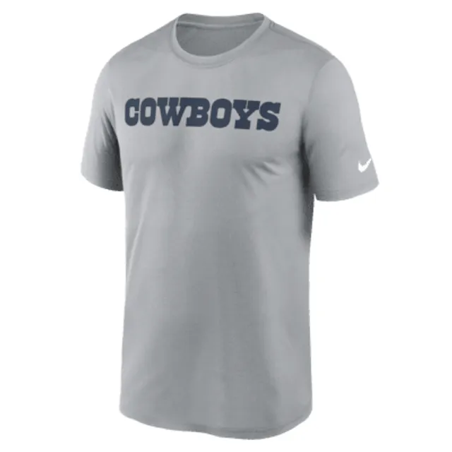 Dallas Cowboys Nike Dri-Fit Cotton Long Sleeve Raglan T-Shirt - Mens