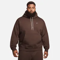 Nike Solo Swoosh Men's Fleece Pullover Hoodie. Nike.com