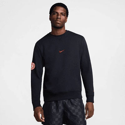Nike Sportswear Club Fleece Men's Crew-Neck French Terry Sweatshirt. Nike.com