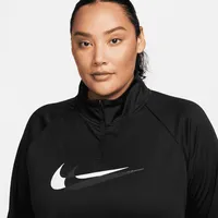 Nike Dri-FIT Swoosh Run Women's 1/4-Zip Running Midlayer (Plus Size). Nike.com