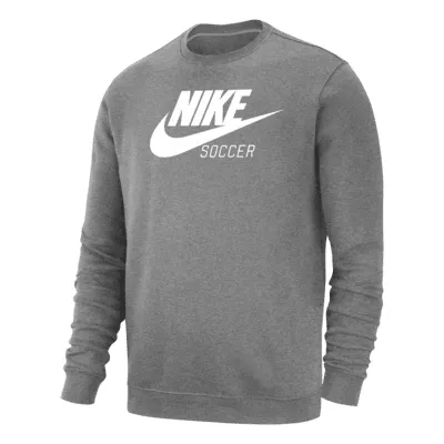 Nike Swoosh Club Fleece Men's Crew-Neck Sweatshirt. Nike.com
