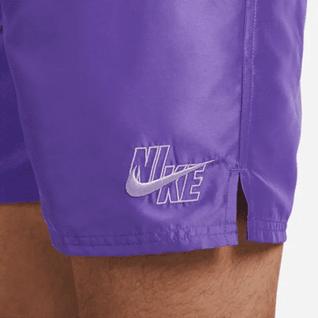 Nike Essential Lap 7 Volley Short Mens Shorts Purple NESSA559-531