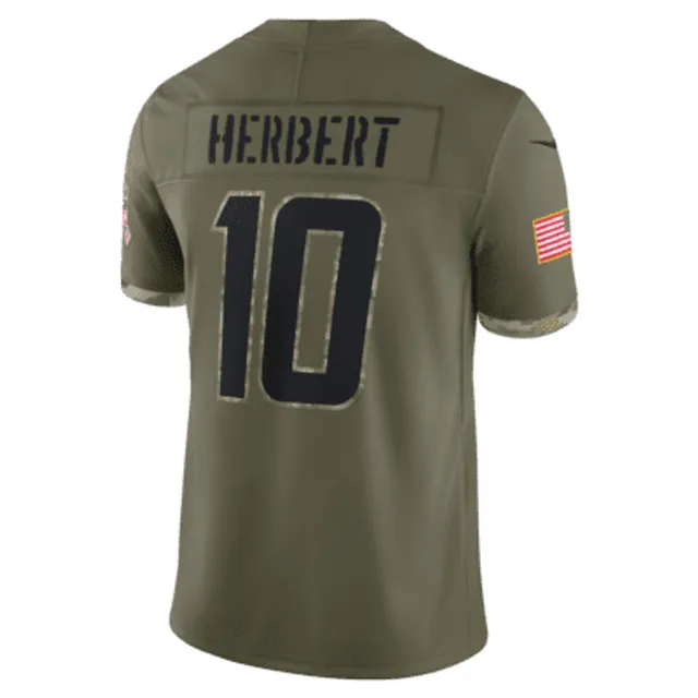 JUSTIN HERBERT-Chargers New Blue Nike Legend Jersey Size XL