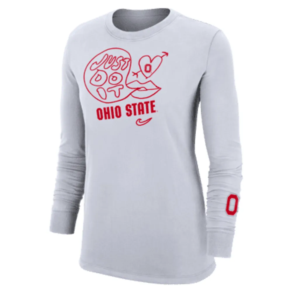 Ohio State Women's Nike College Long-Sleeve T-Shirt. Nike.com