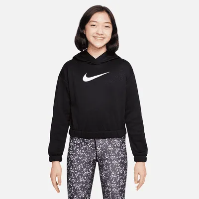 Nike Therma-FIT Big Kids' (Girls') Pullover Hoodie (Extended Size). Nike.com