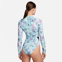 Nike Swim Hydralock Fusion Women's Long-Sleeve One-Piece Swimsuit. Nike.com