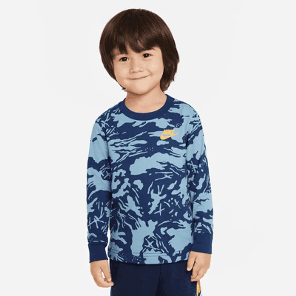 Nike Toddler Camo Long Sleeve T-Shirt. Nike.com