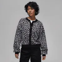 Jordan Flight Women's Jacquard Knit Cardigan. Nike.com