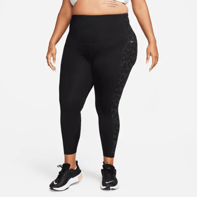 Nike Fast Women's Mid-Rise 7/8 Printed Leggings with Pockets (Plus Size).  Nike.com