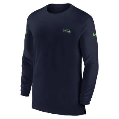 Nike Dri-FIT Sideline Team (NFL Seattle Seahawks) Men's Long-Sleeve T-Shirt.